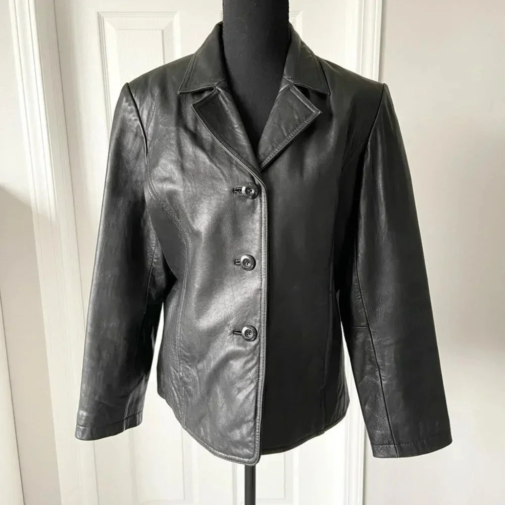 Nuage Soft Smooth Buttery Leather Jacket